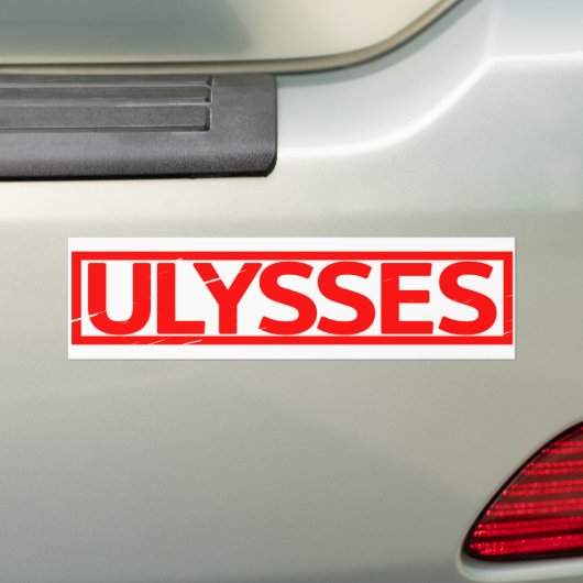 Ulysses-Briefmarke Autoaufkleber (Auf Auto)