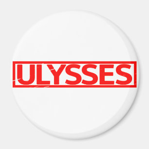 Ulysses-Briefmarke Magnet