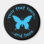 Ulysses Butterfly Magnet (Vorne)