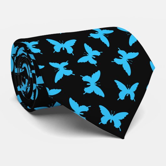 Ulysses Butterfly Pattern Krawatte (Gerollt)