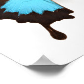 Ulysses Butterfly Poster (Ecke)