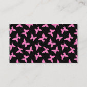 Ulysses Butterfly Visitenkarte (Rückseite)