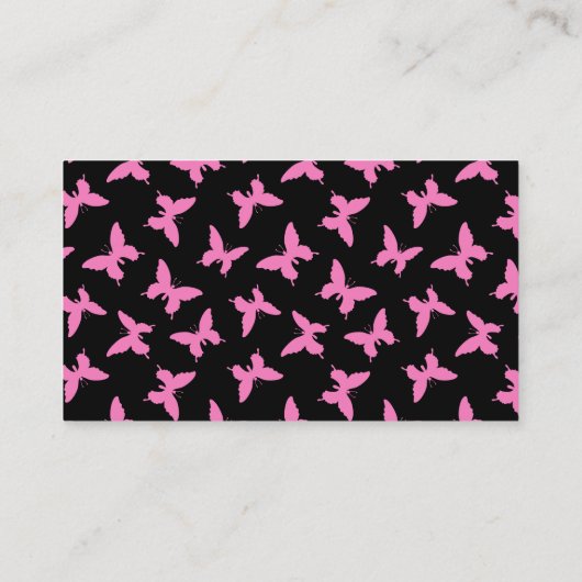 Ulysses Butterfly Visitenkarte (Rückseite)