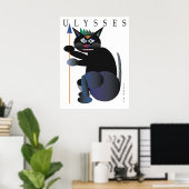 ULYSSES CAT POSTER VON JIM MALTESE (Heimbüro)
