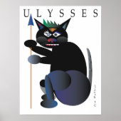 ULYSSES CAT POSTER VON JIM MALTESE (Vorne)