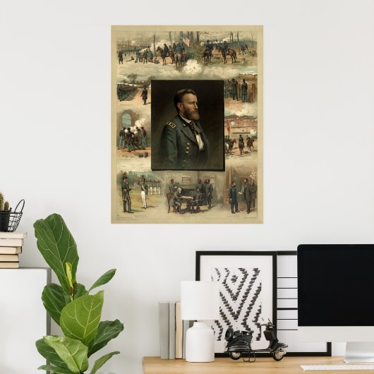 Ulysses Grant, 1885 Poster (Heimbüro)