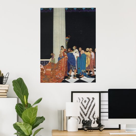 Ulysses im Circe-Palast Poster (Heimbüro)