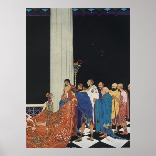 Ulysses im Circe-Palast Poster (Vorne)