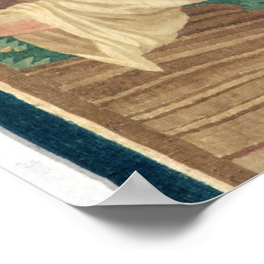 Ulysses in Begleitung von Telemachus Poster (Ecke)