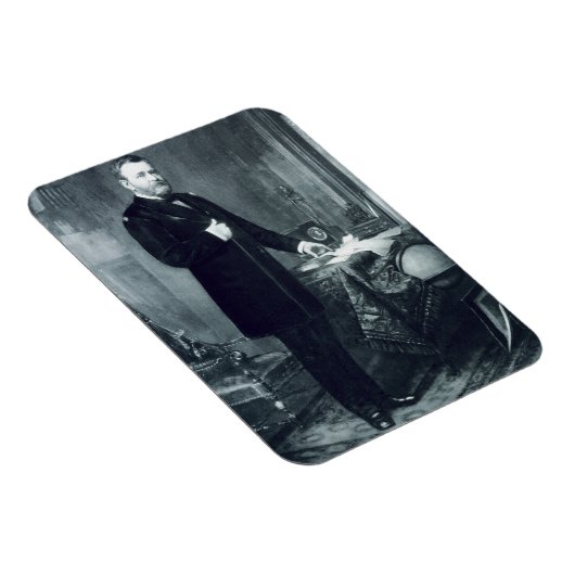 Ulysses S. Grant, 18. Präsident der Vereinigten St Magnet (Rechte Seite)