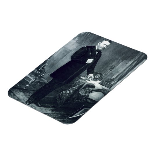 Ulysses S. Grant, 18. Präsident der Vereinigten St Magnet (Linke Seite)