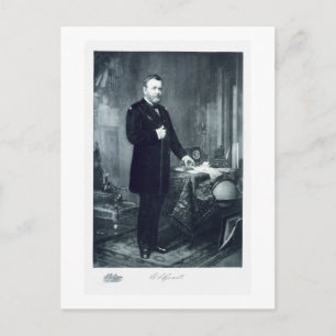 Ulysses S. Grant, 18. Präsident der Vereinigten St Postkarte