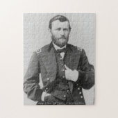 Ulysses S. Grant 18. Präsident von Amerika. Puzzle (Vertikal)