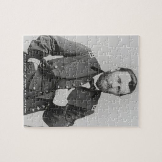Ulysses S. Grant 18. Präsident von Amerika. Puzzle (Horizontal)