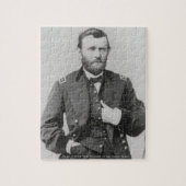 Ulysses S. Grant 18. Präsident von Amerika. Puzzle (Vertikal)