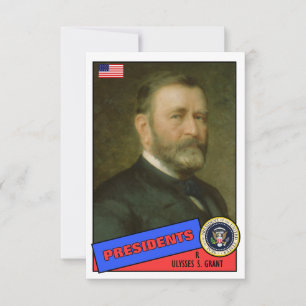 Ulysses S. Grant Baseballkarte