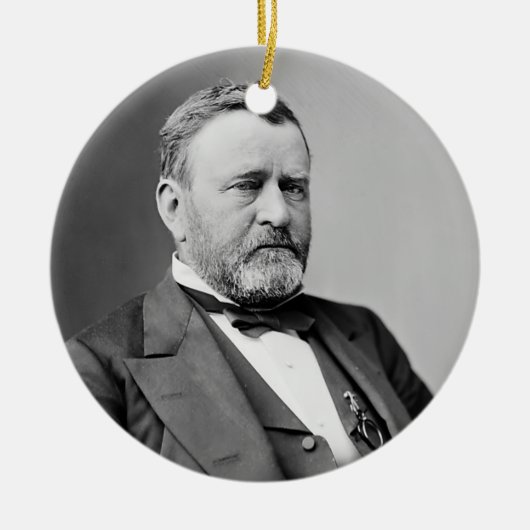 Ulysses S. Grant Keramik Ornament (Vorne)