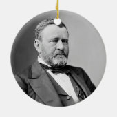 Ulysses S. Grant Keramik Ornament (Hinten)