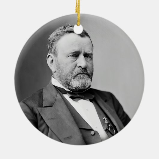 Ulysses S. Grant Keramik Ornament (Hinten)