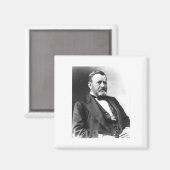Ulysses S Grant Magnet (Vorderseite/Rückseite)