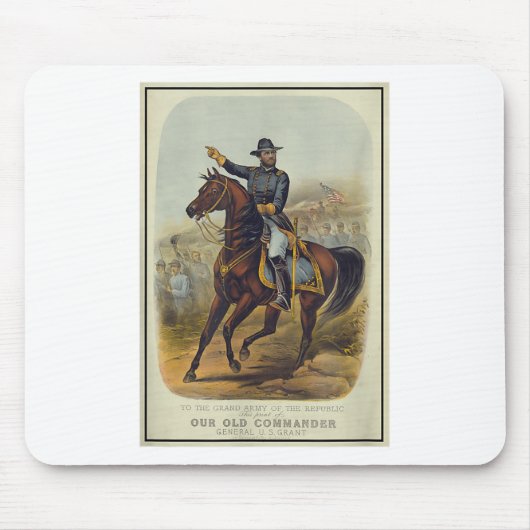 Ulysses S. Grant on Horseback Mousepad (Vorne)