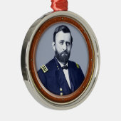 Ulysses S. Grant Ornament Aus Metall (Rechts)