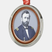Ulysses S. Grant Ornament Aus Metall (Links)