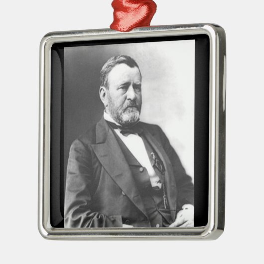 Ulysses S Grant Ornament Aus Metall (Links)