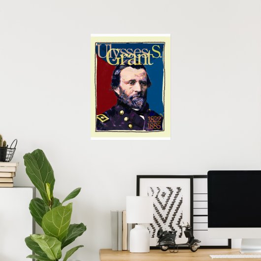 Ulysses S. Grant Poster (Heimbüro)