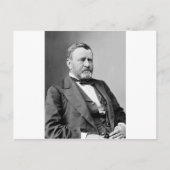 Ulysses S Grant Postkarte (Vorderseite)