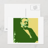 Ulysses S Grant Postkarte (Vorne/Hinten)