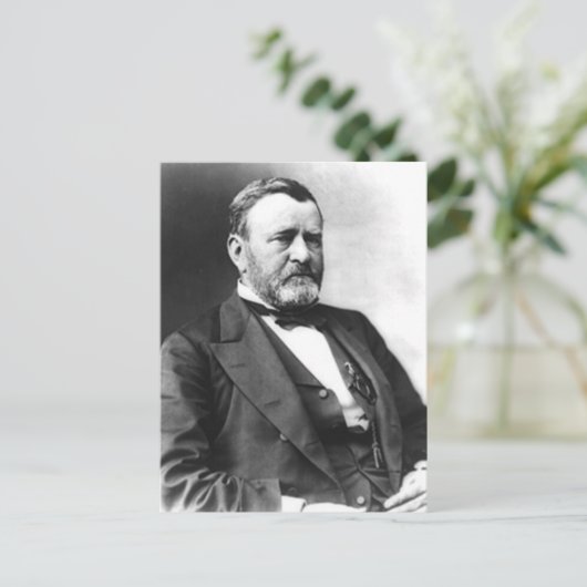 Ulysses S Grant Postkarte (Stehend Vorderseite)