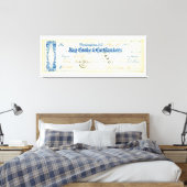 Ulysses S. Grant Unterzeichnete Karo vom 17. Mai 1 Leinwanddruck (Insitu (Schlafzimmer))