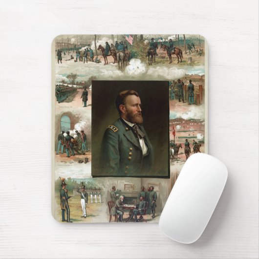 Ulysses S. Grant von West Point bis Appomattox Mousepad (Mit Mouse)