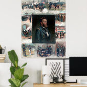 Ulysses S Grant West Point Appomattox 1885 Restore Poster (Heimbüro)