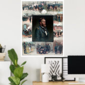 Ulysses S Grant West Point Appomattox 1885 Restore Poster (Heimbüro)