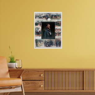 Ulysses S. Grant West Point Appomattox 1885 Wieder Poster