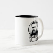 Ulysses S. Grant Zweifarbige Tasse (VorderseiteRechts)