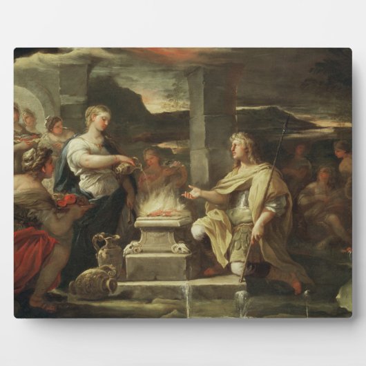 Ulysses und Calypso Fotoplatte (Vorderseite)