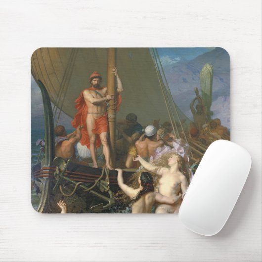Ulysses und die Sirenen 2 Mousepad (Mit Mouse)