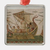 Ulysses und die Sirenen Silbernes Ornament (Vorne)