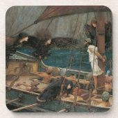Ulysses und die Sirens von John William Waterhouse Getränkeuntersetzer (Vorderseite)