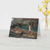 Ulysses und die Sirens von John William Waterhouse Karte (Gelbe Blume)