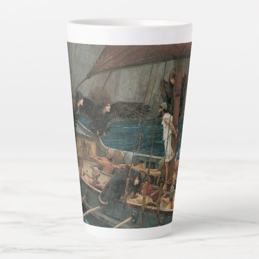 Ulysses und die Sirens von John William Waterhouse Milchtasse (Vorderseite)