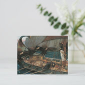 Ulysses und die Sirens von John William Waterhouse Postkarte (Stehend Vorderseite)