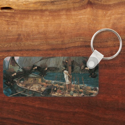 Ulysses und die Sirens von John William Waterhouse Schlüsselanhänger (Vorderseite)
