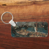 Ulysses und die Sirens von John William Waterhouse Schlüsselanhänger (Rückseite)