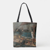 Ulysses und die Sirens von John William Waterhouse Tasche (Rückseite)