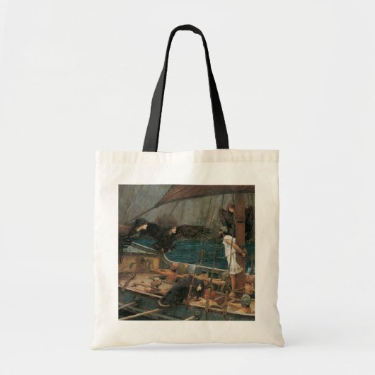 Ulysses und die Sirens von John William Waterhouse Tragetasche (Vorne)