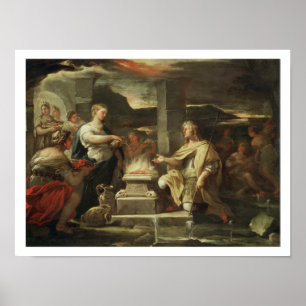 Ulysses und Kalypso Poster